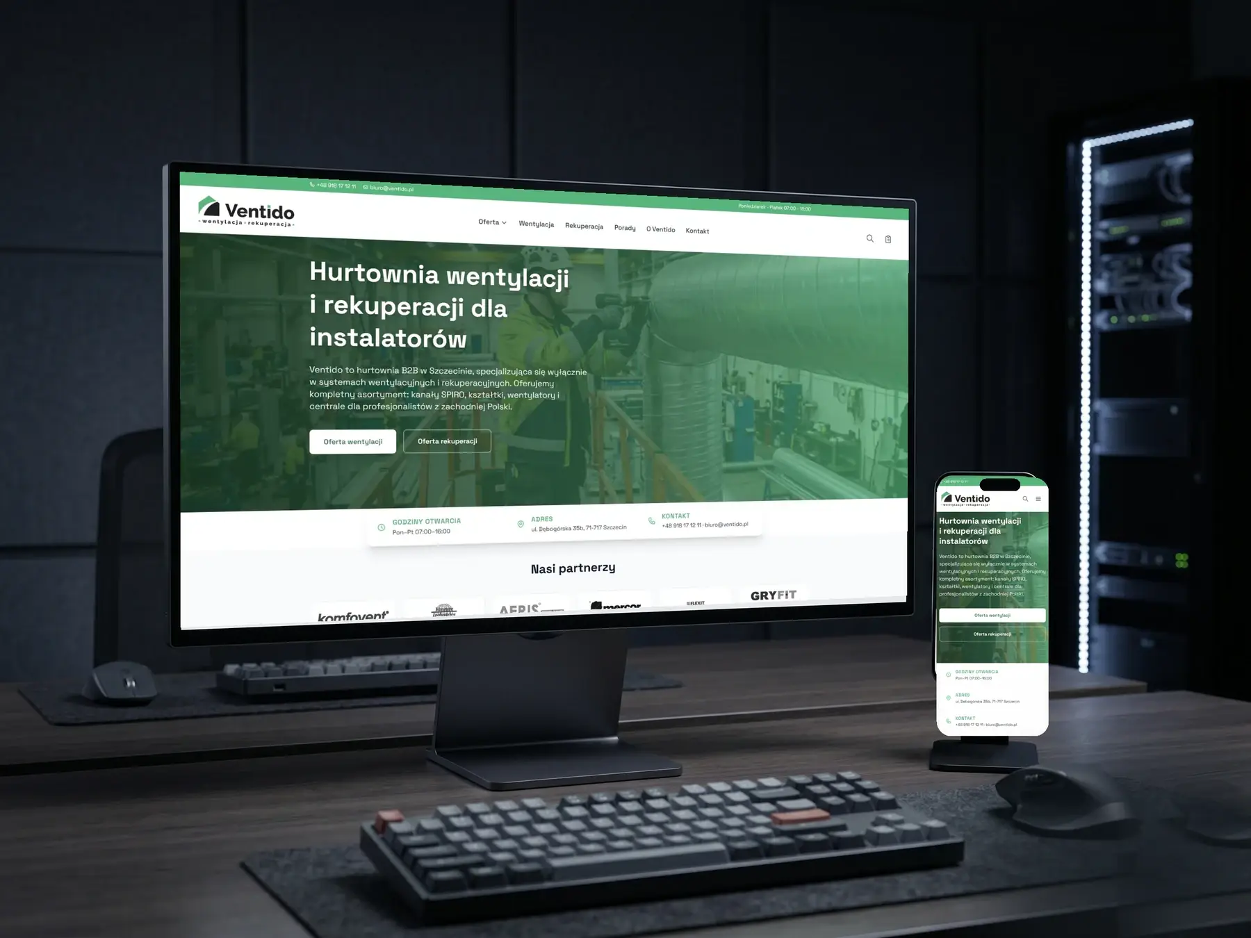 Ventido.pl - headless WordPress on React