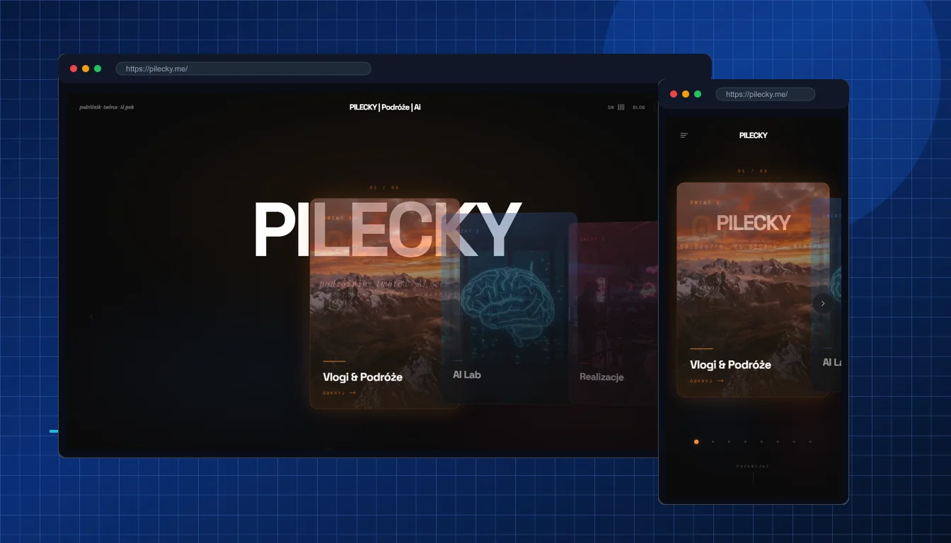 Realizacja MKM Labs: Pilecky.me
